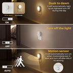 L LOHAS LED Motion Sensor Night Light, Night Lights Plug into Wall, Motion - Image 2