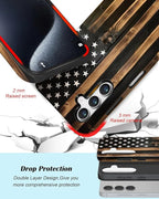Compatible for Samsung Galaxy A17 5G Case, Dual Layer Heavy Duty 2 in 1 - Image 2