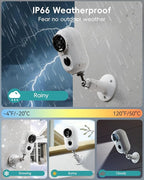 ZUMIMALL Solar Security Cameras Wireless Outdoor, 2K Outdoor Camera Wireless - Image 5