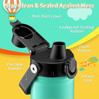 baab 18oz Kids Water Bottle, Insulated Kids Water Bottle - Image 3