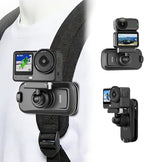 BRDRC Magnetic Backpack Mount for DJI Action 6 Nano, Quick Release Magnet Mount by BRDRC