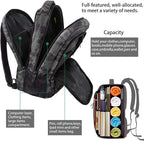 MATEIN Travel Computer Backpack, Sturdy College School Backpack - Image 4