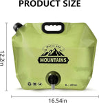Collapsible 8L Water Storage Bag, BPA-Free Portable Folding Water Jug - Image 2