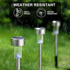 Dream Master Solar Lights Outdoor Waterproof, Stainless Steel LED Landscape - Image 5