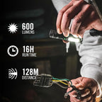 Coast KL35R 600 Lumen Rechargeable LED Pocket Flashlight - Image 2