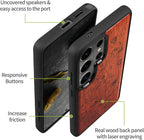 Carveit Magnetic Wooden Case for Samsung Galaxy S26 Ultra Case 2026, TPU - Image 6