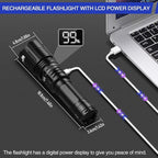 JAY-PARK Rechargeable Flashlights 10000 Lumen, LED Flashlight - Image 4