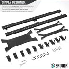 Savior Equipment Horizontal Steel Wall Mount Firearm Rifle Display Rack - Image 6