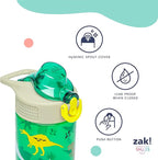 Zak Designs Barbie Sage Kids Water Bottle - Image 5