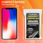 Mylar Emergency Thermal Blanket Sleeping Bag - Image 8