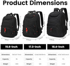 Boavan Laptop Backpack for men, 15.6 inch Laptop Bag - Image 7