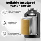 WATERSY 1.5 Gallon Water Bottle Insulated, BPA Free&Leak Proof, 196oz Stainless - Image 3