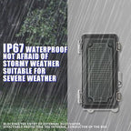 MAKERELE Small Outdoor Junction Box Waterproof Electrical IP67 Plastic Enclosure - Image 3