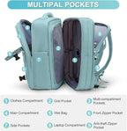 coofay Expandable Backpack For Traveling On Airplane Travel Backpack For Women - Image 3