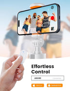 ANXRE 71" Phone Tripod, NT79 Extendable Selfie Stick - Image 6