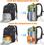 Insulated Lunch Backpack Fit 17" Laptop, Work Backpack - Image 5