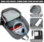 Seektop 20L Ultra Lightweight Small Hiking Backpack, Water-Resistant Packable - Image 6