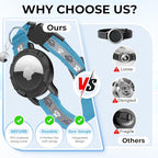 Breakaway AirTag Cat Collar, Reflective Cat Tracker Collar - Image 7