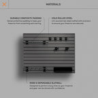 Hold Up Displays Gun Wall Mount Display, Modular Tactical Wall - Image 3