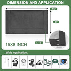 Outdoor Electrical Box Waterproof Covers, 3-Side Velcro Closed, Weatherproof - Image 3