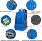 G4Free 40L Lightweight Packable Hiking Backpack, Waterproof Travel Daypack - Image 3