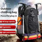 FENGDONG 40L Waterproof Lightweight Outdoor Daypack Hiking, Travel Backpack - Image 5