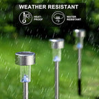Dream Master Solar Lights Outdoor Waterproof, Stainless Steel LED Landscape - Image 5