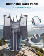 Blue Quartz Hydration Backpack - Image 4