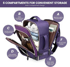 LOVEVOOK Travel Backpack for Women, 40L Carry On Backpack - Image 8