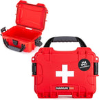 NANUK 903 Waterproof First Aid Box Empty – Durable, Medical First Aid Organizer by NANUK