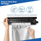 BELLE KR® 100 Pcs Assorted Mylar Bags - Image 7