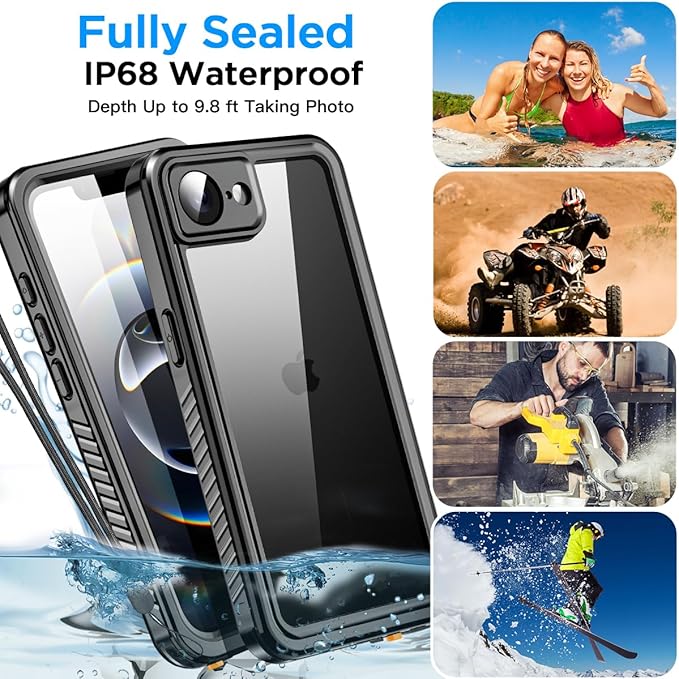 AICase for iPhone 16e Case/iPhone 17e Case Waterproof - Image 8