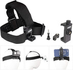 Head-Mounted Mobile Phone Holder, First-Person View Video Outdoor Live Shooting - Image 2