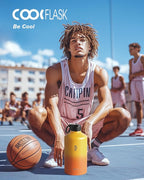 Coolflask 128 oz Gallon Water Bottle Insulated - Image 6