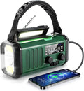 Hand Crank Emergency Radio, NOAA Weather Radio by Leaton