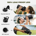 COKTIK 84oz Insulated Water Bottle - Image 6