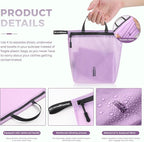 Travel Laundry Bag Ultralight Waterproof Washable Wet Dry Bag - Image 6