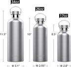 Triple Tree 34OZ Vacuum Insulated Stainless Steel Water Bottle, Double Wall - Image 2