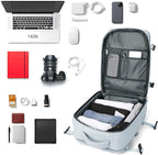 coowoz Travel Backpack For Women Men Airline Approved, Large Hiking Laptop - Image 4