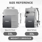 coowoz Large Travel Backpack Carry On - Image 3