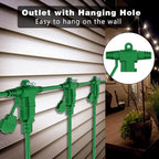 K KASONIC - Outdoor Extension Cord 50 FT, Evenly Spaced 6 Outlets Plugs - Image 6