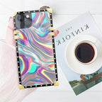 Compatible with iPhone 13 Case, Holographic Abstract Iridescent Textures Luxury - Image 7