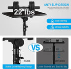 Projector Stand Tripod Adjustable, Laptop Height from 23.5 to 46.5 inches - Image 2