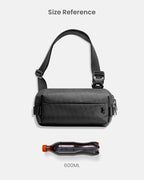 tomtoc Compact EDC Sling Bag 3L-10L, Minimalist Crossbody Bag Chest Shoulder - Image 8