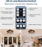 Motion Sensor Outdoor Ceiling Light - Image 6