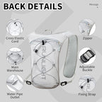 Runlight Running Vest for Women Men Lightweight Hydration Backpack Pack - Image 4