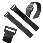 YiwerDer 8 Inch Hook and Loop Straps Reusable Fastening Cable Strap, Durable - Image 3