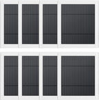 8 Pack IP65 Solar Panel for Rings Camera, 4W Solar Charger Compatible by Paodekua