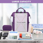 LOVEVOOK Laptop Backpack for Women Work Travel Backpack, Teacher Doctor Nurse - Image 4
