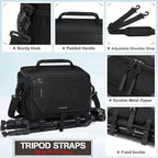 RAINSMORE Camera Bag, Small DSLR/SLR/Mirrorless Camera Sling Bag Waterproof - Image 6